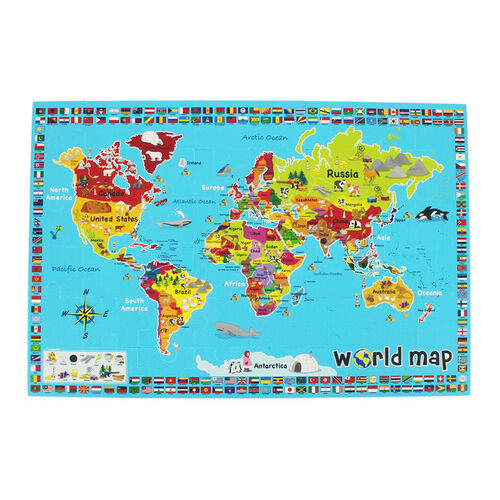 World Map Jigsaw Puzzle | Babies